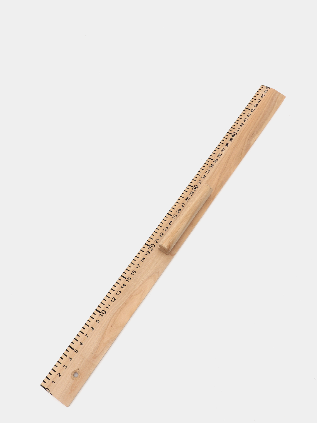 Линейка деревянная классная с держателем