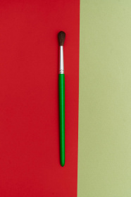 Пони круглая окрашеная ручка