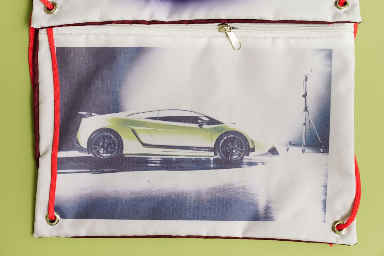 Сумка для обуви с рисуноком