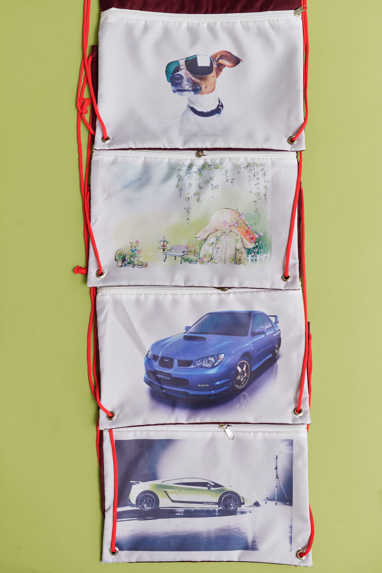 Сумка для обуви с рисуноком