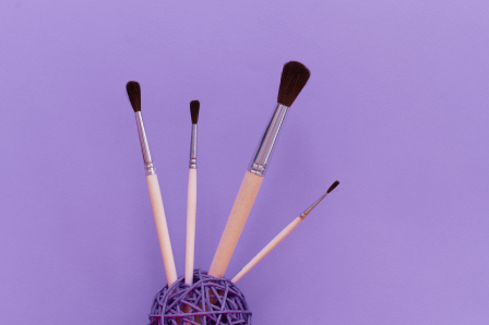 Набор кистей (упаковка – пластиковая коробка)