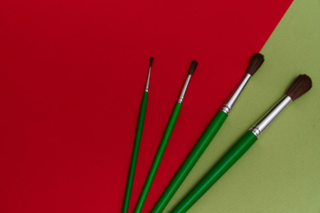 Пони круглая окрашеная ручка