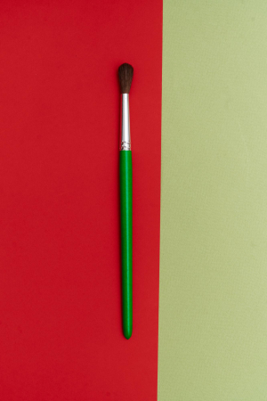 Пони круглая окрашеная ручка