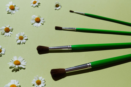 Пони круглая окрашеная ручка