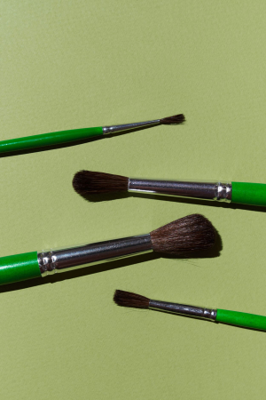 Пони круглая окрашеная ручка