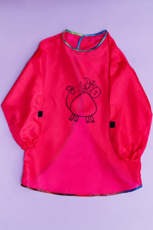 Фартук с цельным рукавом+рисунок