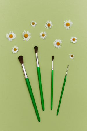 Пони круглая окрашеная ручка